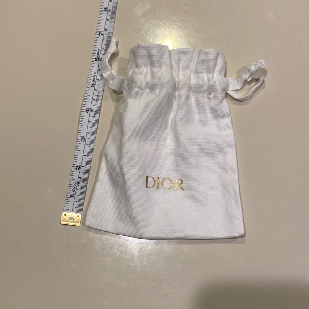NWT Dior Small travel carrying pouch
